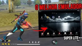 DESCOBRI O MELHOR EMULADOR LEVE PARA JOGAR FREE FIRE NO PC FRACO 1GB SEM PLACA DE VIDEO