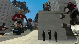 NEW UPGRADED  G-MAN SKIBIDI TOILET ARMY