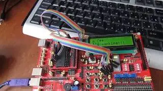 ATMega16. Операционная система на С++ и ЖК дисплей 1602 на HD44780.