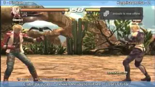 Clube da Luta IV - Tekken Revolution (Free) - Loser's Final - KageisaAnotsu VS Pirukah