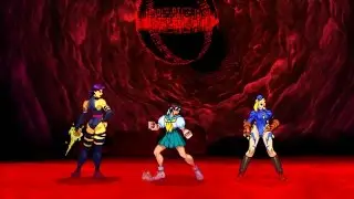 Marvel VS Capcom 2 - Sakura/Cammy/Psylocke - Expert Difficulty Playthrough