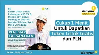 Cukup 1 Menit Untuk Dapatkan Token Listrik Gratis dari PLN 2020