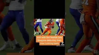 Phillip Lindsay Debuting in the XFL!! 