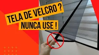 Tela mosquiteira de Velcro - Não COMPRE antes de ver este vídeo.