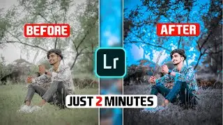Lightroom Photo Editing In Just 2 Minutes || Lightroom Se Photo Edit Kaise Karen