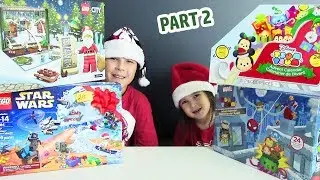 2017 LEGO STAR WARS LEGO CITY & TSUM TSUM MARVEL Advent Calendar Review PART 2