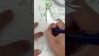 Drawing A Pokemon From Memory in 15 Seconds (Round 49 - Gardevoir)