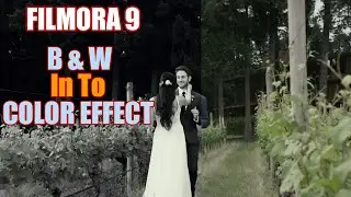 FILMORA | COLOR CHANGING EFFECT | BLACK & WHITE INTO COLOR | VLOG EFFECT |