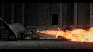 Dragon fire | Houdini fx | vfx | Karma