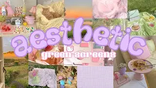 aesthetic green screens for your YouTube videos!