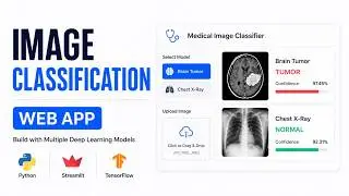 Image Classification | Web App | Build with Multiple Deep Learning Models