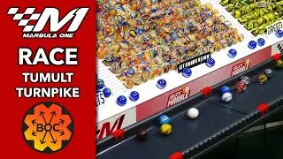 🏁 Marbula One S4 GP5 🏁 Tumult Turnpike RACE 💥 Jelle's Marble Runs