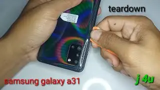 bongkar samsung galaxy a31 / teardown samsung a31