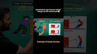 Static Friction|Physics Live #gyanamtuition #shorts #ahsec
