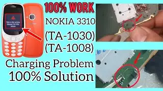 Nokia 3310 (TA-1030/1008) Charging Problem Solution || This is the wrong charger for this phone