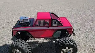 HPI Savage 25 with the K4.6 and the 1973 Ford Bronco!!! 🔥🔥👊👊