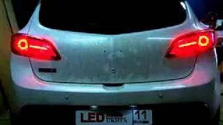 Тюнинг фонарей Mazda 3