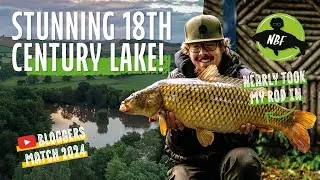 CATCHING CARP FROM AN 18TH CENTURY LAKE 🎣 | YouTube Bloggers Match 2024