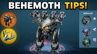 BEST SETUP for BEHEMOTH CESTUS: modules, drones and pilot! War Robots Gameplay