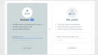 adding property verification through domain in Google Search Console