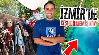 İZMİR'İN Cennet Gibi Tatil Köyleri. Kimsenin Olmadığı Koya Gittik ! Zeytineli-Barbaros Köyü.