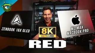 8K RED Rendering Test | ASUS Zenbook Pro 16X OLED vs. Apple MacBook Pro M2 Max 16-Inch