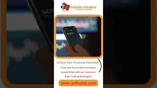 Redefining trading precision with algorithmic intelligence  #arthalabsolutions #algotrading #trading