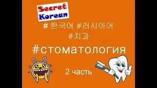 Что сказать стоматологу в Корее? Часть 2