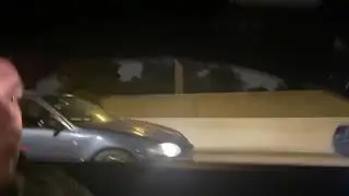 B18B Turbo civic vs v8's in the 405.