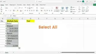 Excel Tricks -04 | Auto Text Separation | Excel Tips And Tricks | excel formula for job interview