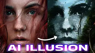 Create AI Art Illusions Online | Illusion Diffusion (HuggingFace) Full Guide