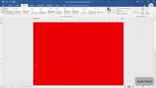 paper colour change in word 