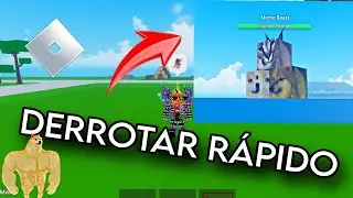 COMO DERROTAR O MEME BEAST MUITO RÁPIDO NO MEME SEA