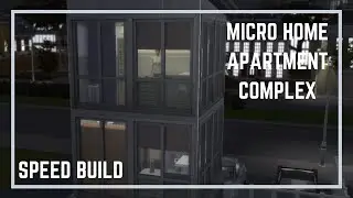 MICRO HOME APARTMENTS || SIMS 4 SPEED BUILD