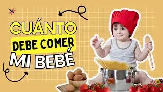 Cuanto debe COMER un bebé de 6 meses 👶↗️