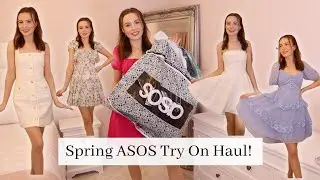 Spring ASOS Haul!! The Cutest Spring Dresses on ASOS! | Molly Jo
