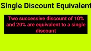 Single Discount Equivalent - (discounts) for KVS PRT/TGT/PRT