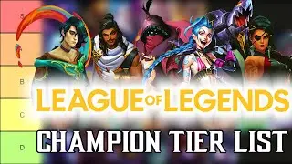 League Of Legends (Patch 14.1) Champion Tier List - 2024