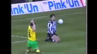 Norwich v Newcastle, 31st December 1994, Premier League