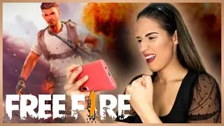 JOGANDO FREE FIRE PELA PRIMEIRA VEZ - * GANHEI *