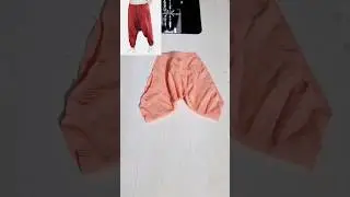 Harem Pant #diy #tips #design #youtubeshorts #harempants #trending @shiwanibonsray3044