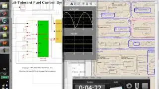 22 ตัวอย่างโปรแกรม Fault-Tolerant Fuel Control System Demo