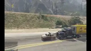 GTA5 Работа на эвакуаторе.
