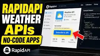 How to enable weather APIs in no-code apps using RapidAPI - Quick Tutorial