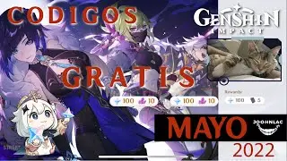 Nuevos Códigos genshin impact mayo 2022 (300 protegemos Joohnlac)