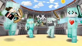 Ik Hield Een Minecraft PVP WEDSTRIJD Met Kijkers!
