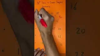 Day 3/30 finding the nth term of an increasing #linearSequence #gcsemathsrevision #mathinar