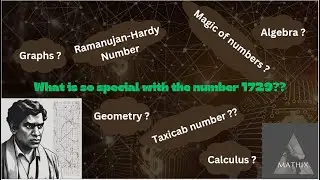 The number 1729 | Ramanujan-Hardy Number | 