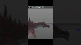 Dragon model RIG (IK) 