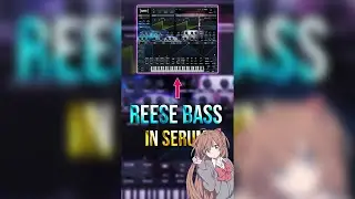 🎵Reese Bass In Serum In 10 seconds🔥| FL Studio Tutorials